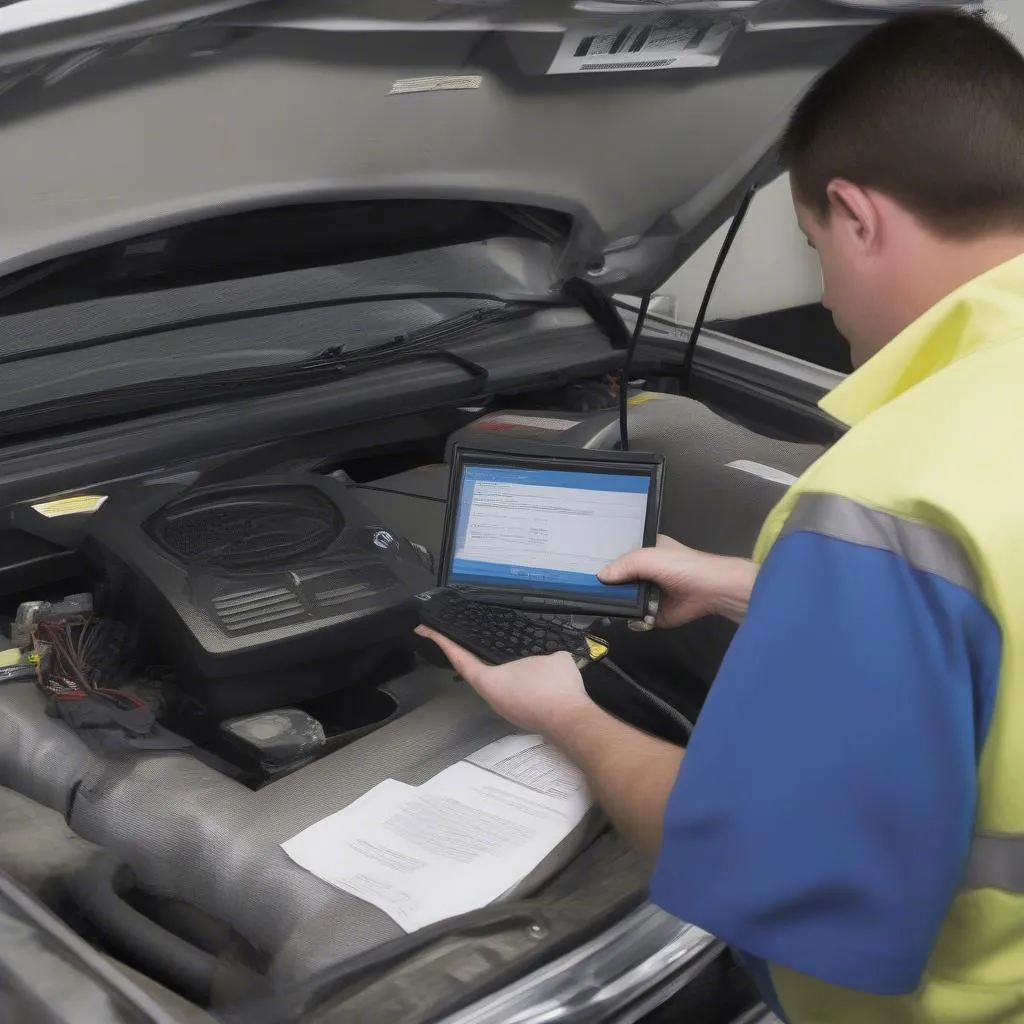 Checking for GM OBD Code P1345 Using a Scanner