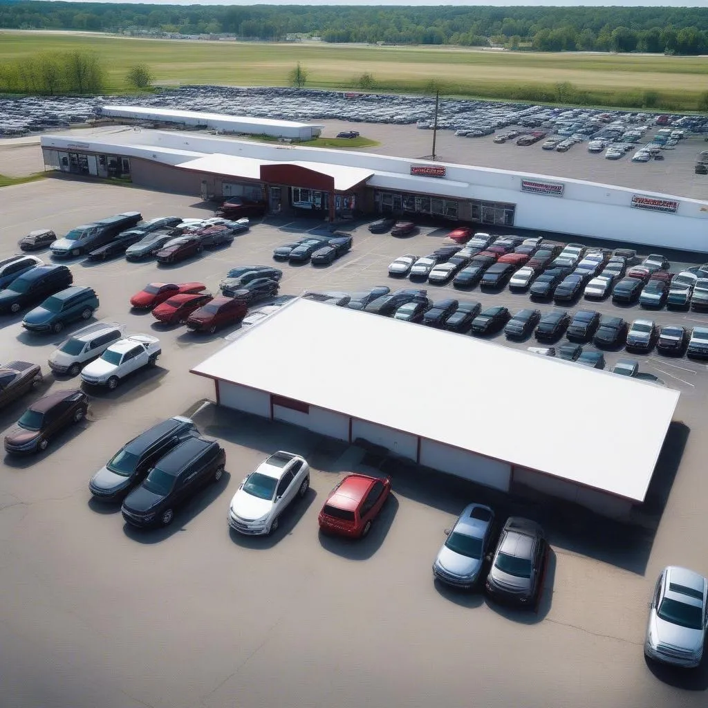 Used Car Lots in Goshen, Indiana: Dealership Exterior