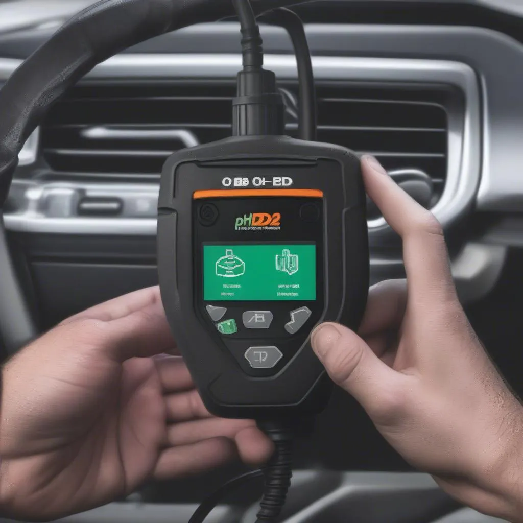 HH OBD Advanced Tool Connection