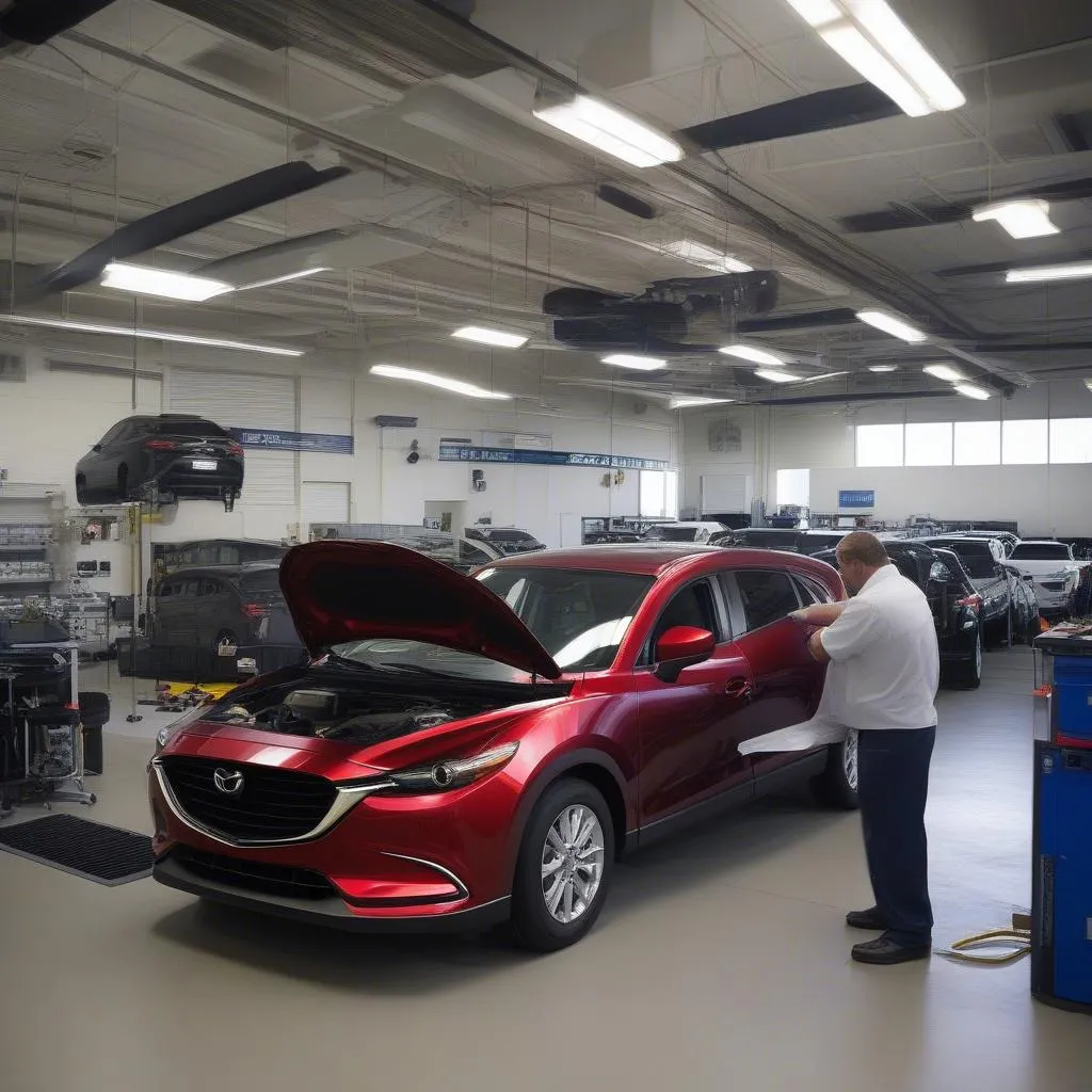 Hiley Mazda of Fort Worth service department