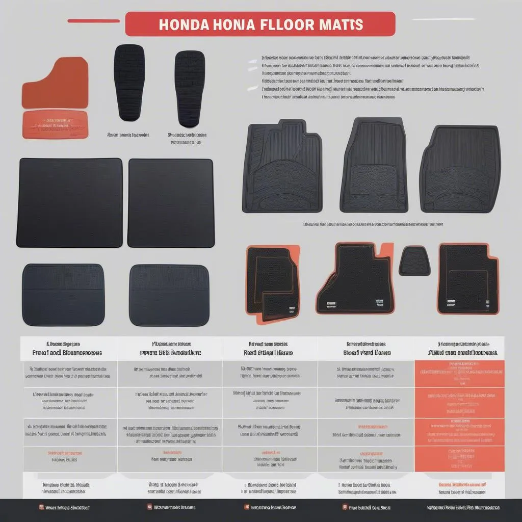 Honda Car Floor Mats: A Guide to Choosing the Right Ones