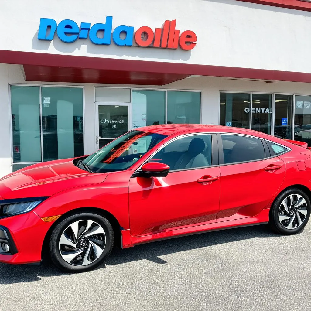 honda civic rental car