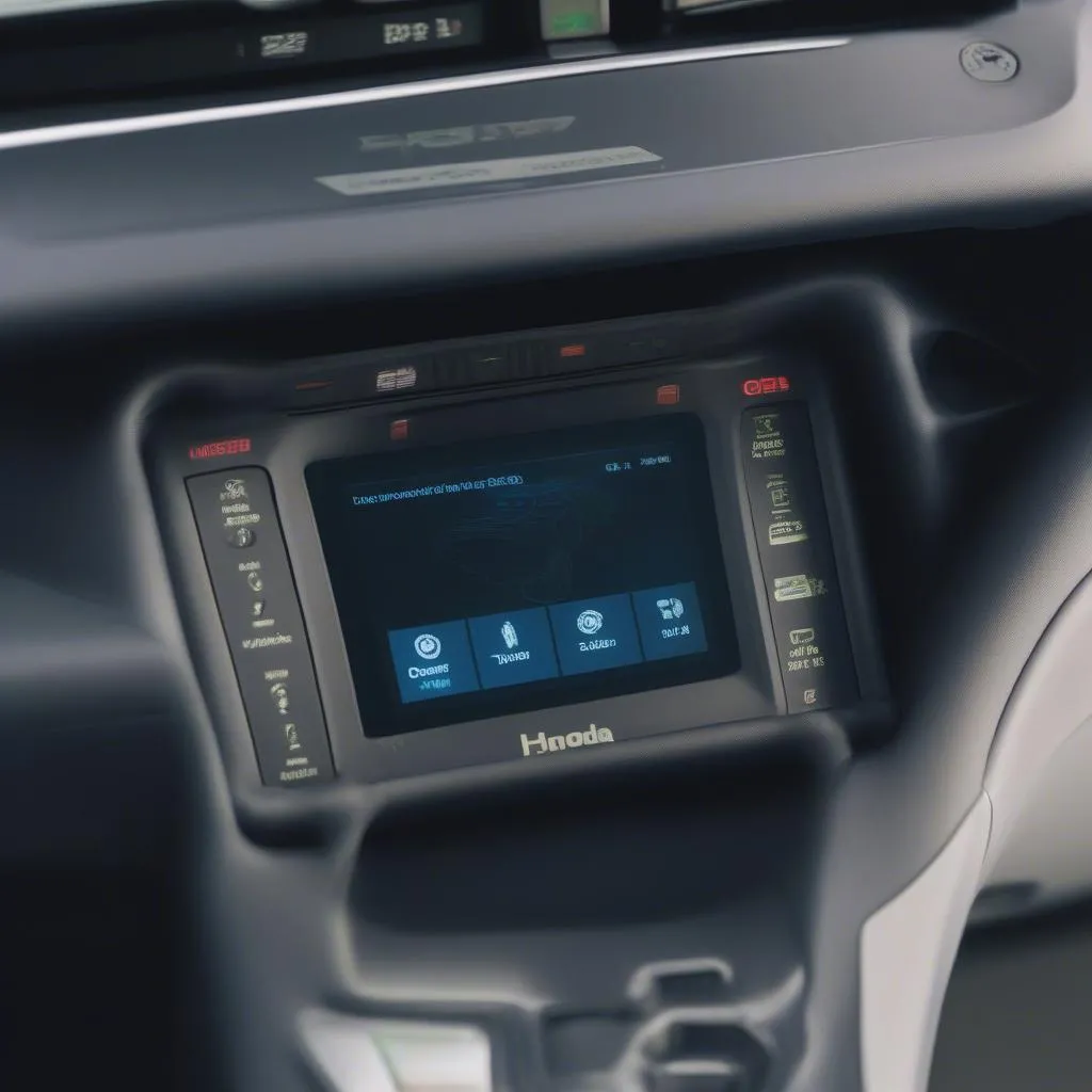 Example of using an OBD2 scanner with a Honda Clarity