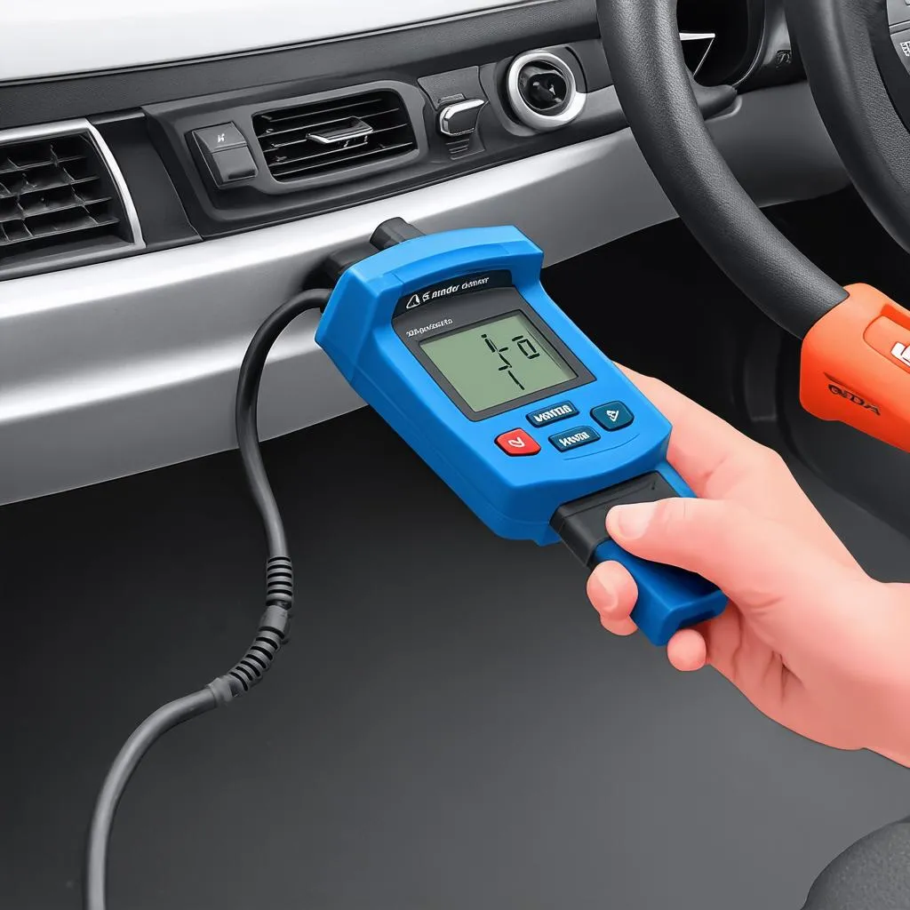 Connecting a Diagnostic Tool to the OBD Port