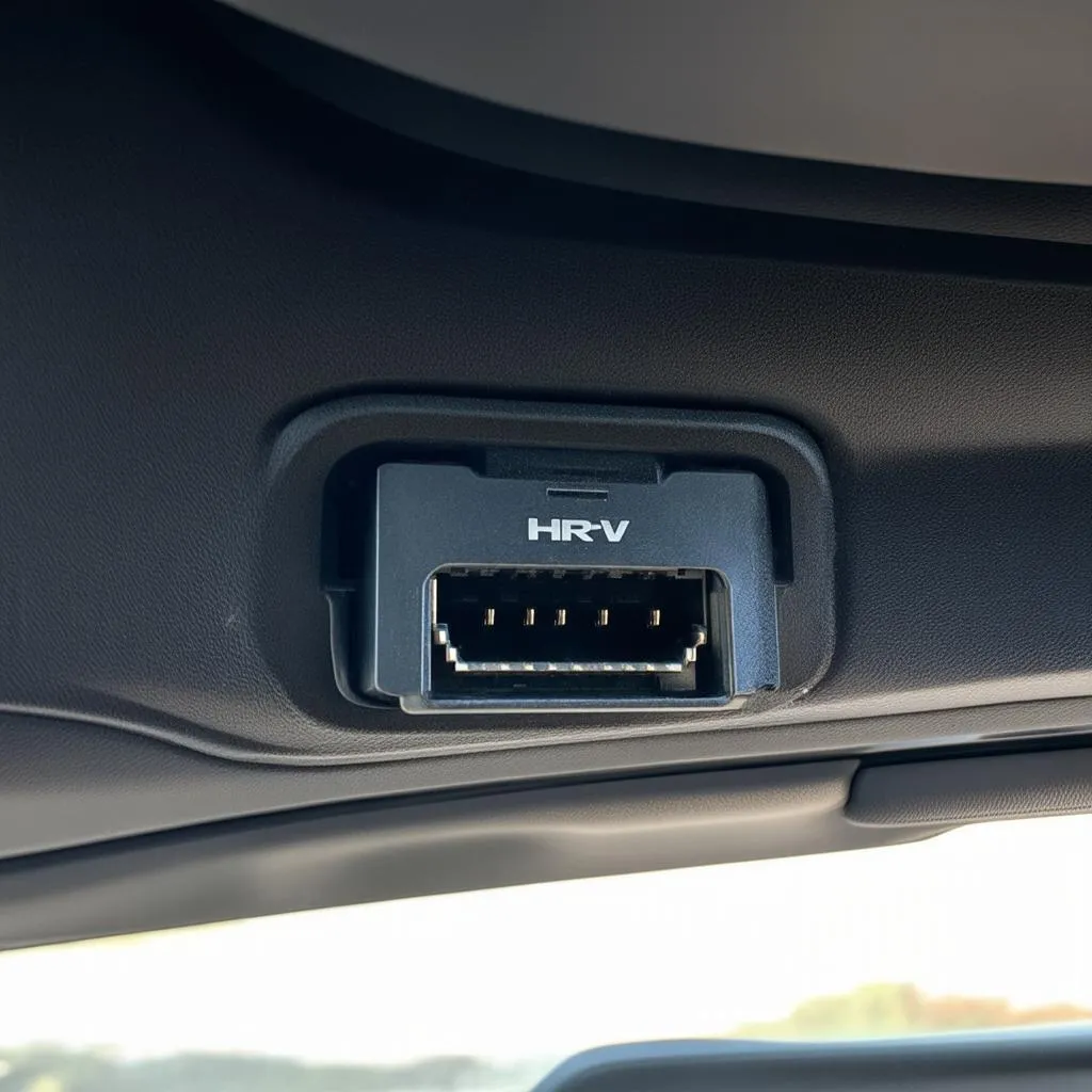 Honda HR-V OBD port location