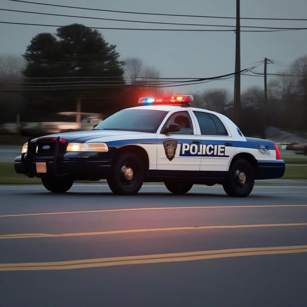 Howell NJ Police Car