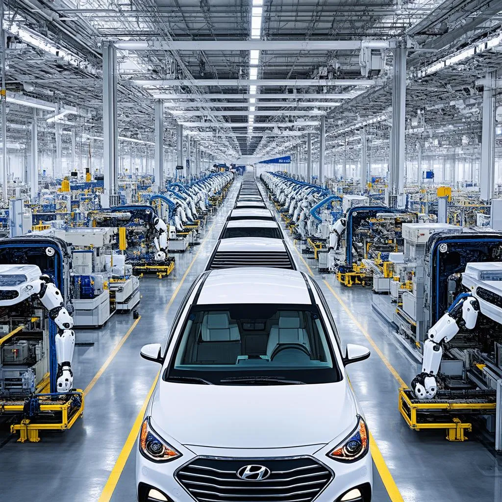 Hyundai Car Manufacturing Plant