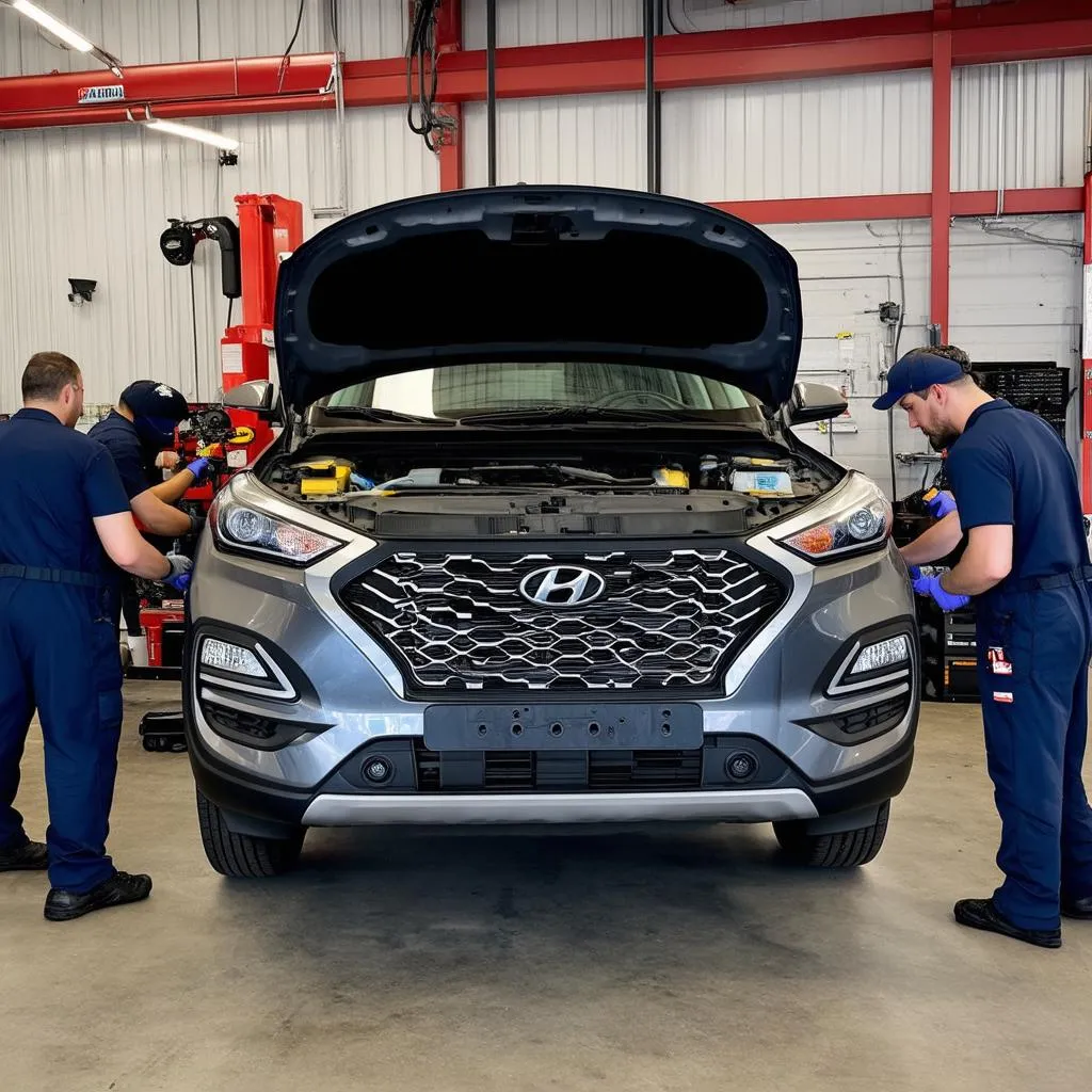 hyundai tucson repair