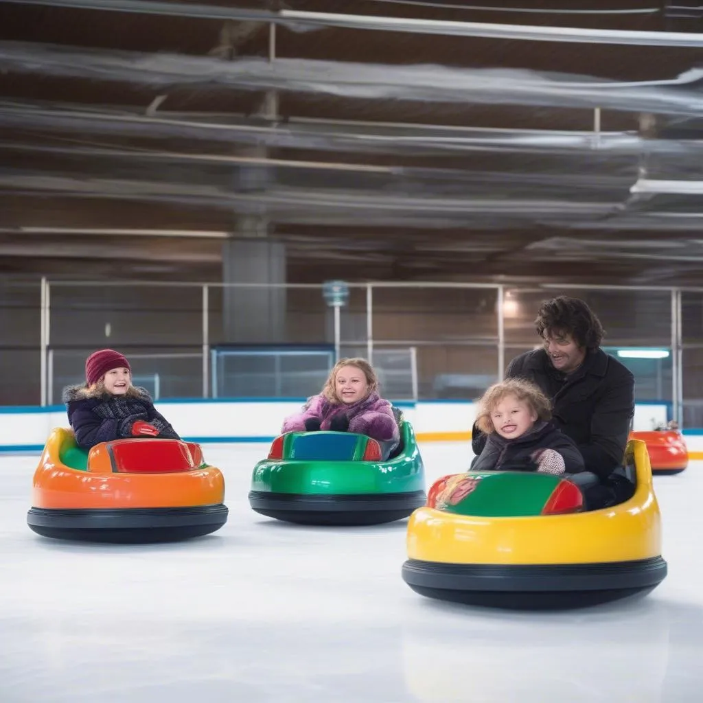 Ice Bumper Car Fun for the Family