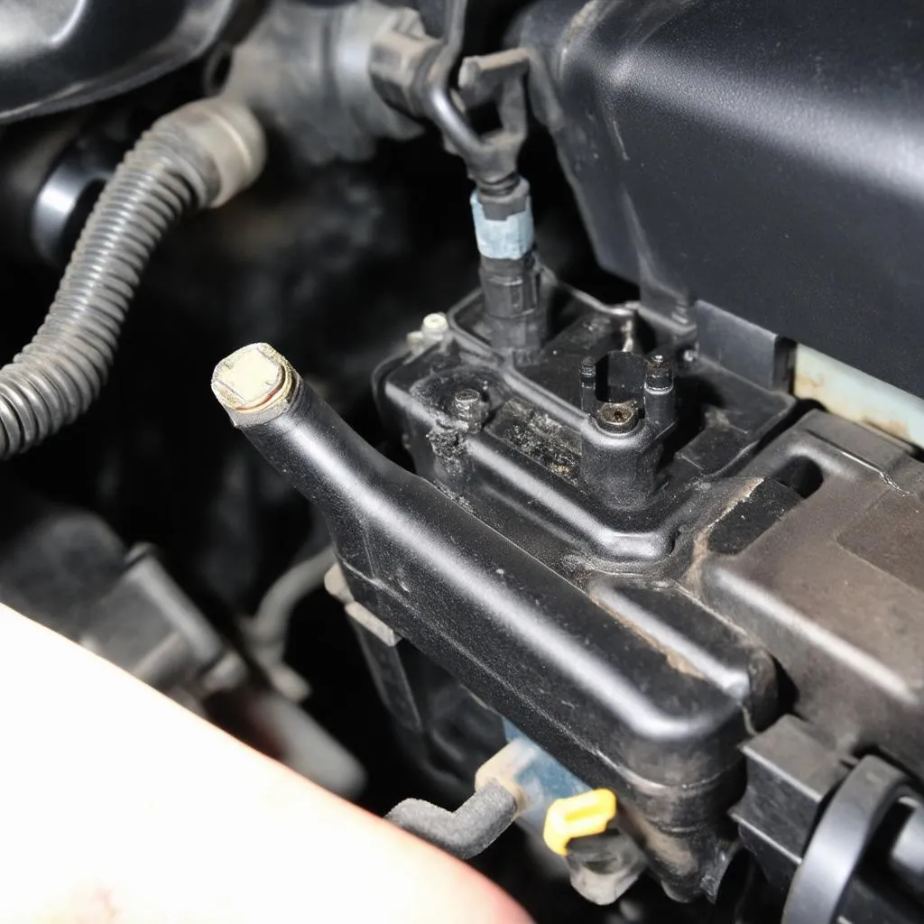 Citroen ignition coil inspection