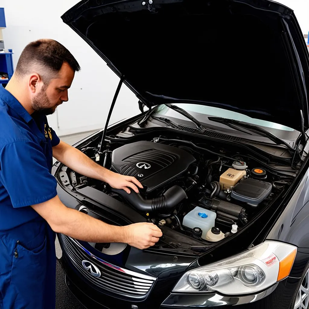 2009 Infiniti F50 Maintenance