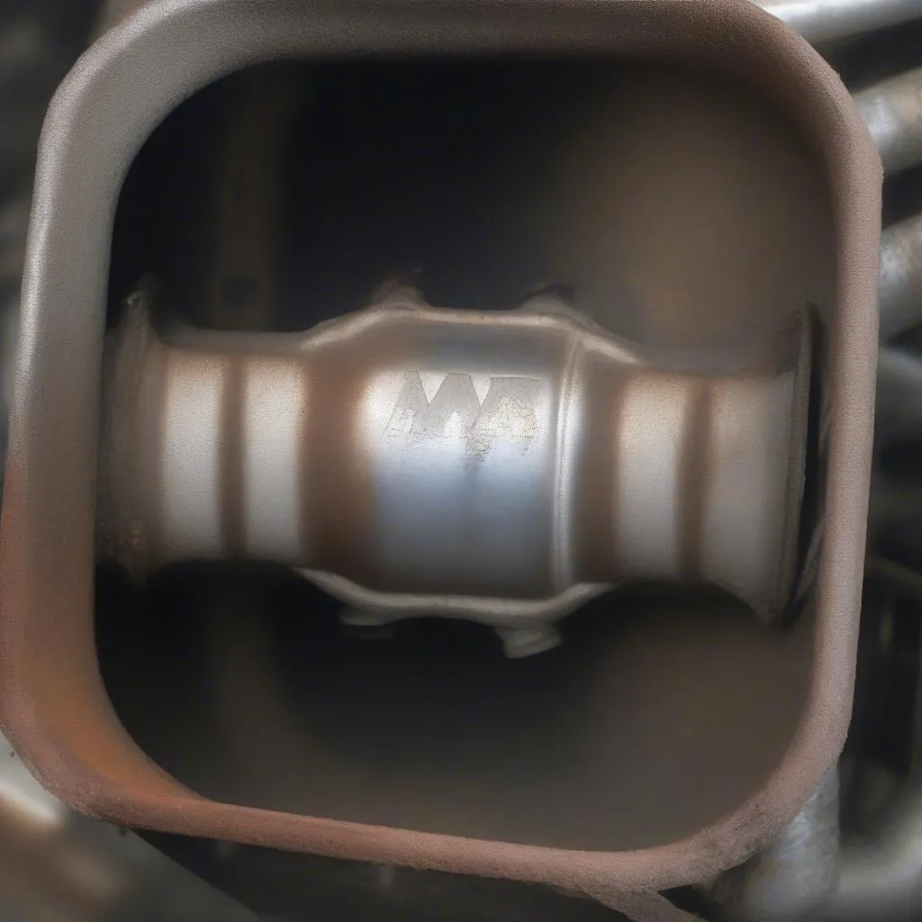 Inspecting a Catalytic Converter for Damage