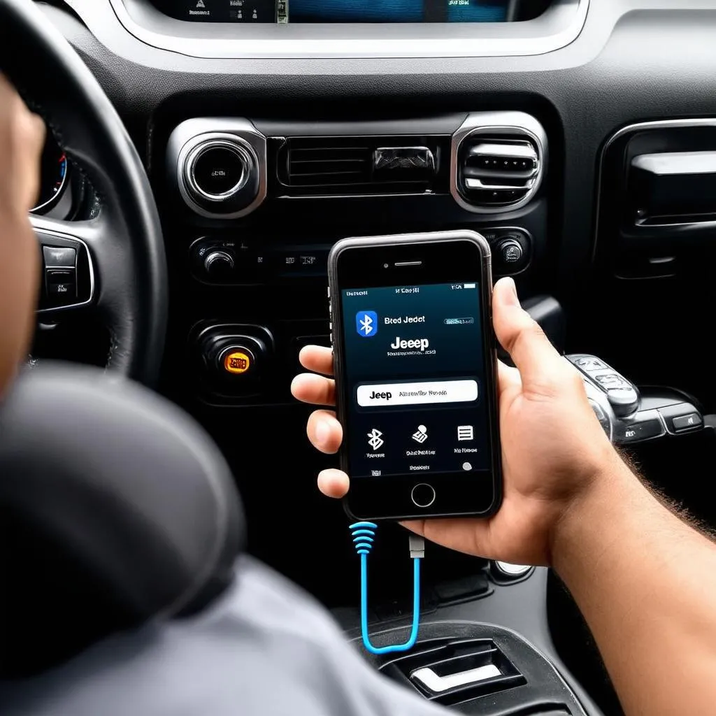 Jeep Radio with Bluetooth Connect to OBD II:  Unlocking Your Car’s Potential