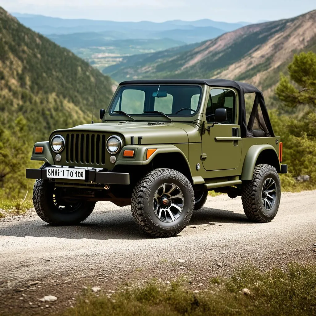 Jeep Wrangler Military Green