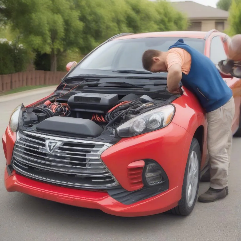 Jump Starting a Car