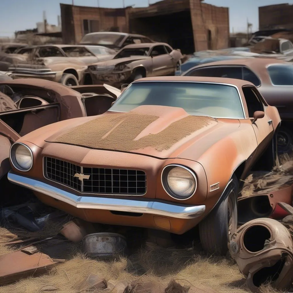 1970 Camaro junkyard find