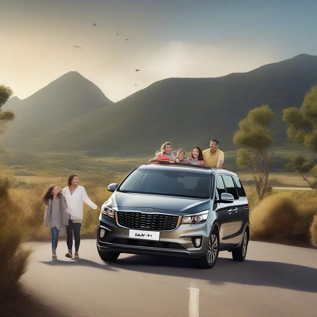 Kia Carnival Family Road Trip