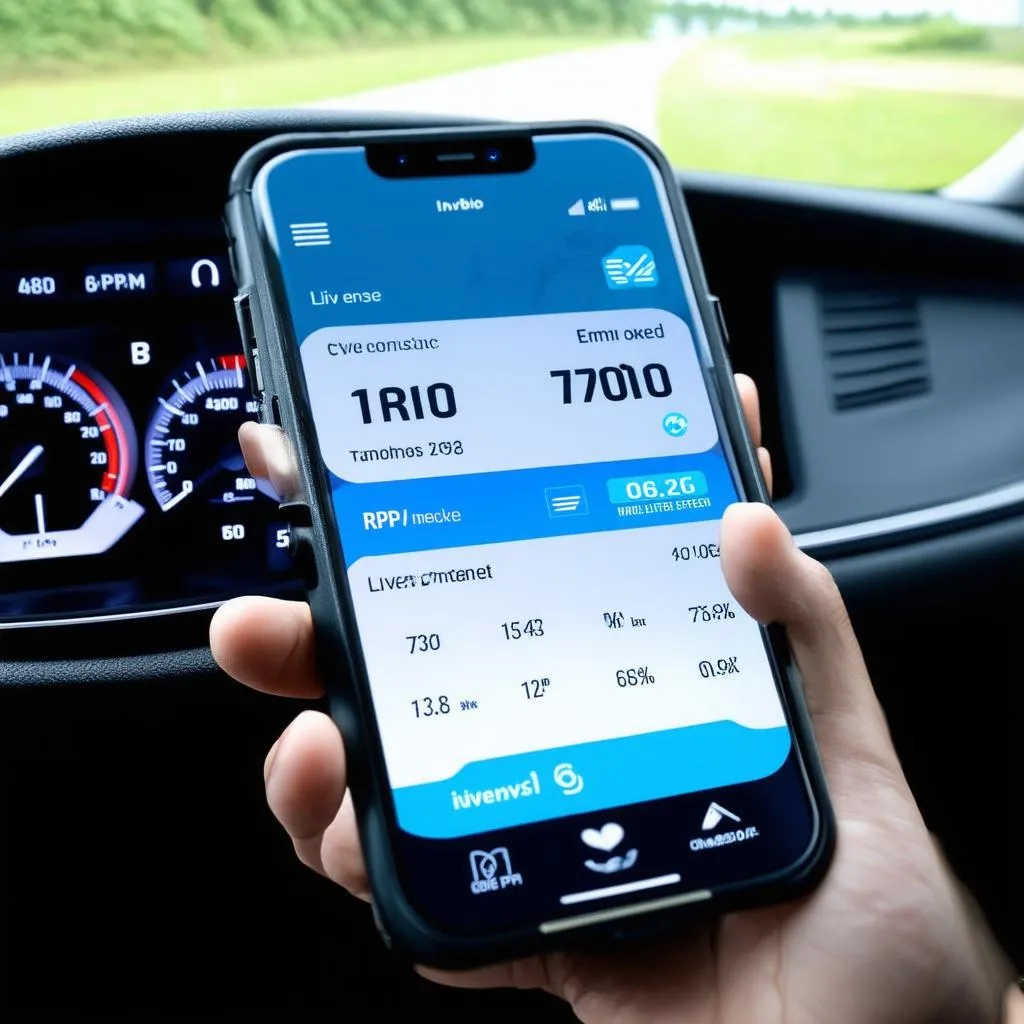 Kiwi OBD App Interface