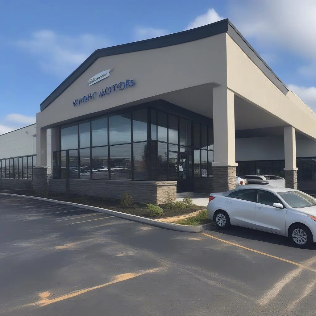 Knight Motors Dealership Exterior