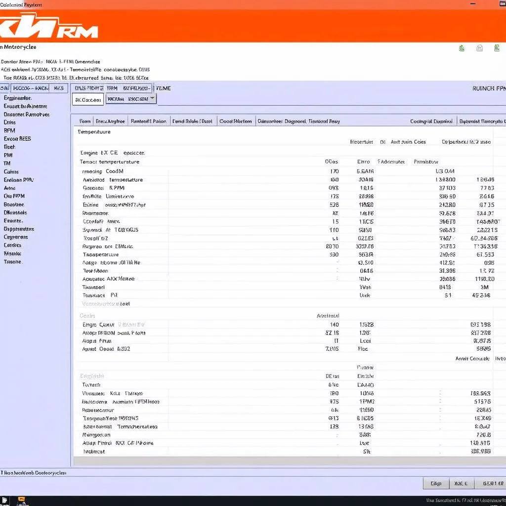 KTM Diagnostic Software