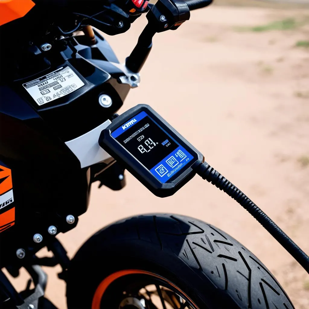 KTM Duke OBD Scanner