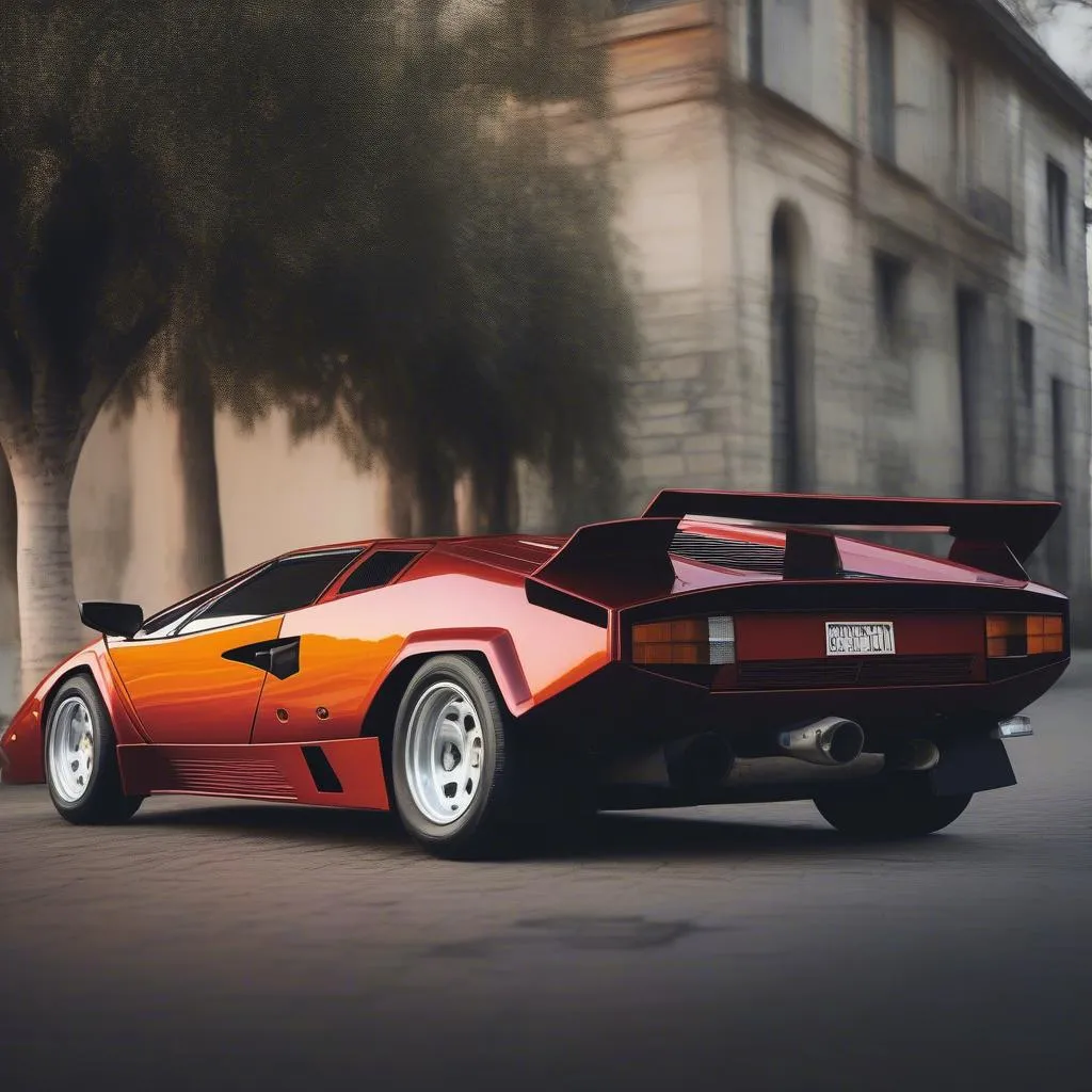 Lamborghini Countach Vertical Headlights