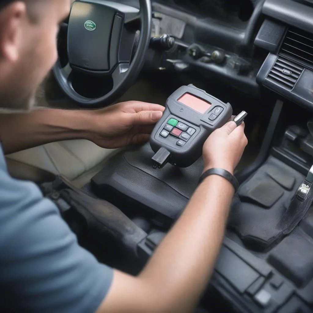 Land Rover Discovery II key programming