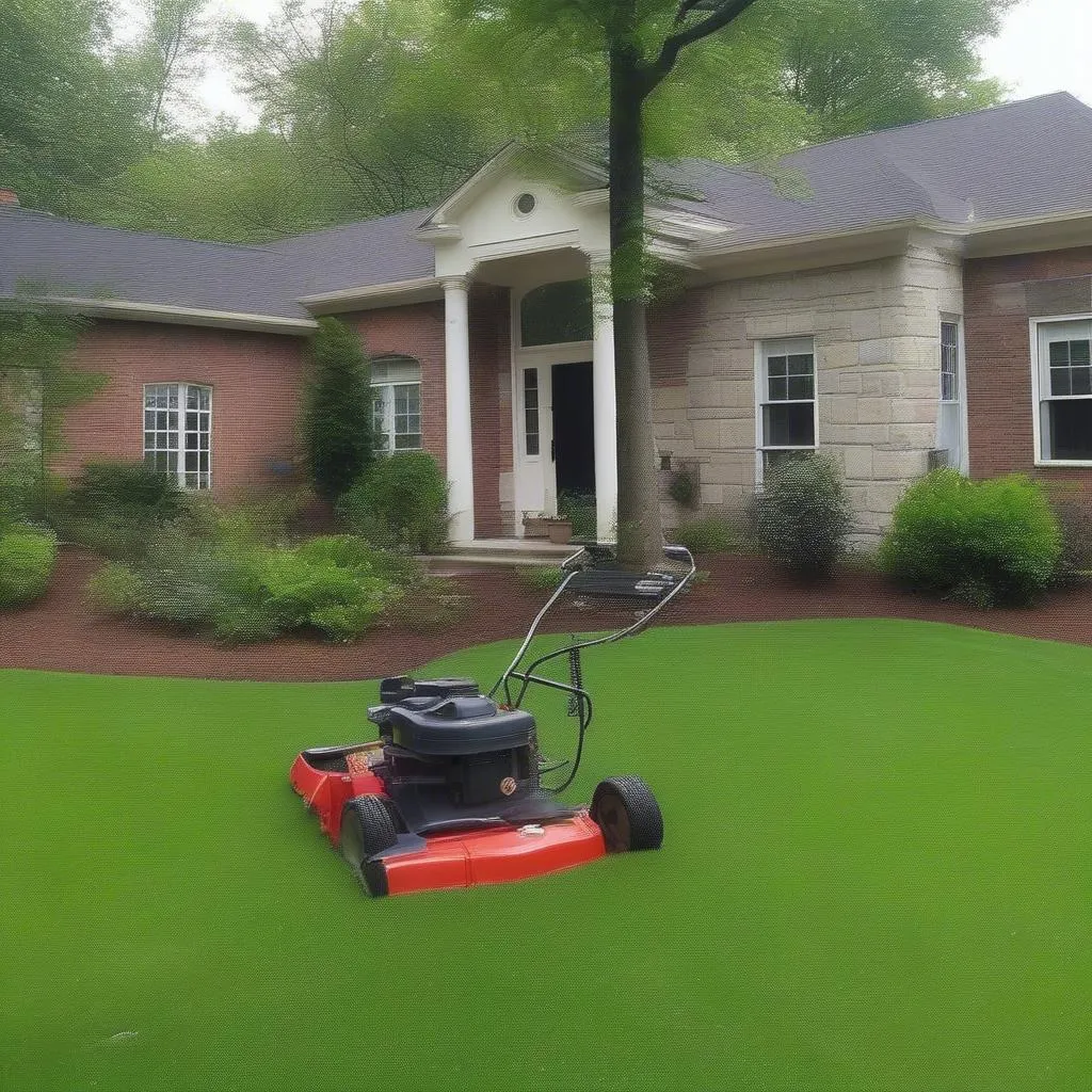 Lawn care services in Germantown