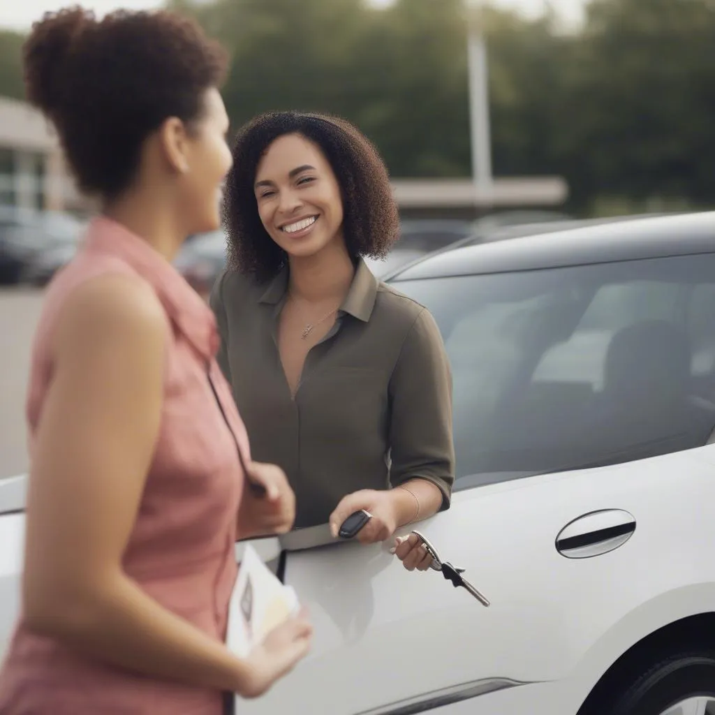 Trading in a leased car to another dealership