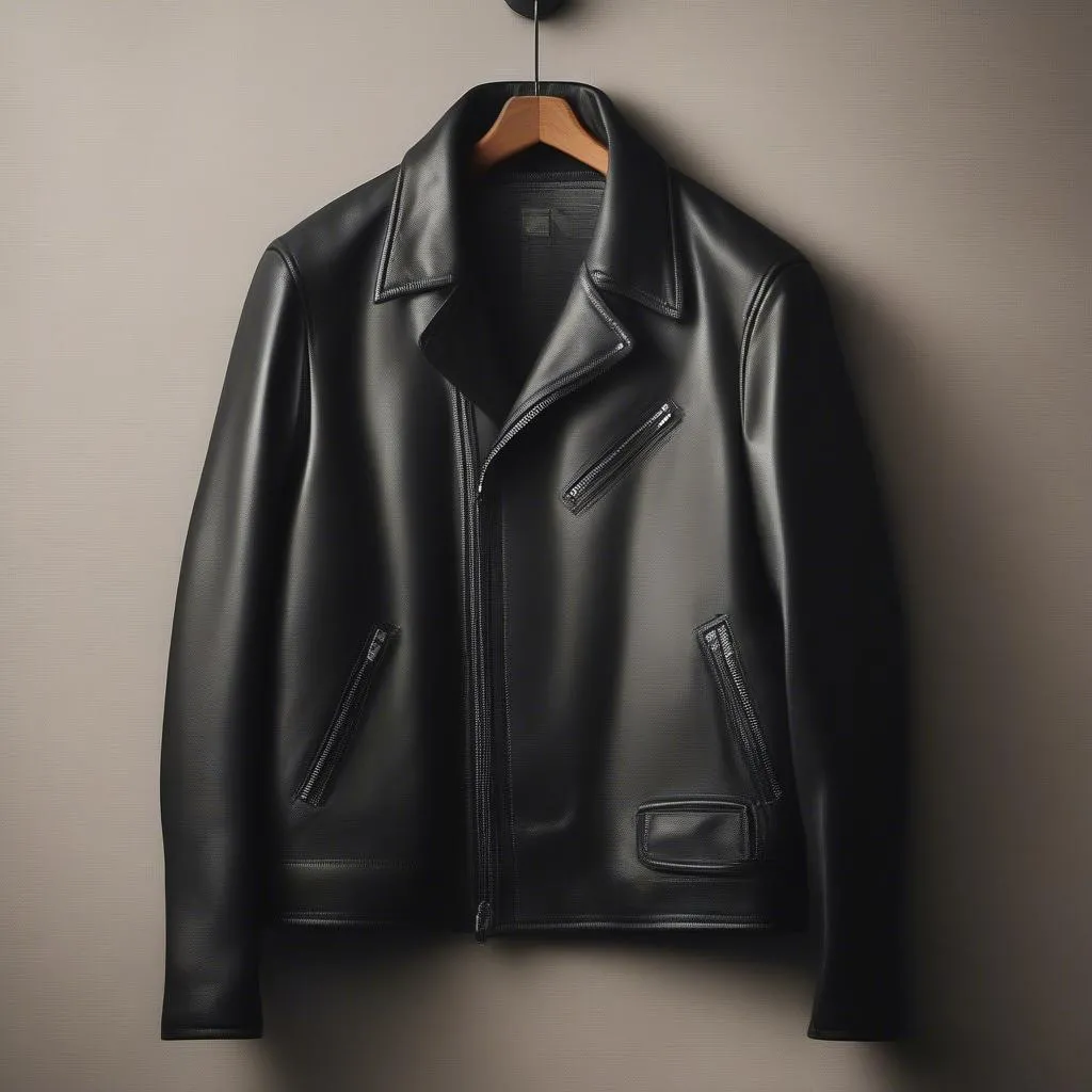 Leather Jacket Storage