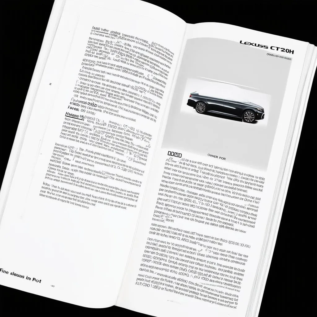 Lexus CT200h Owner's Manual