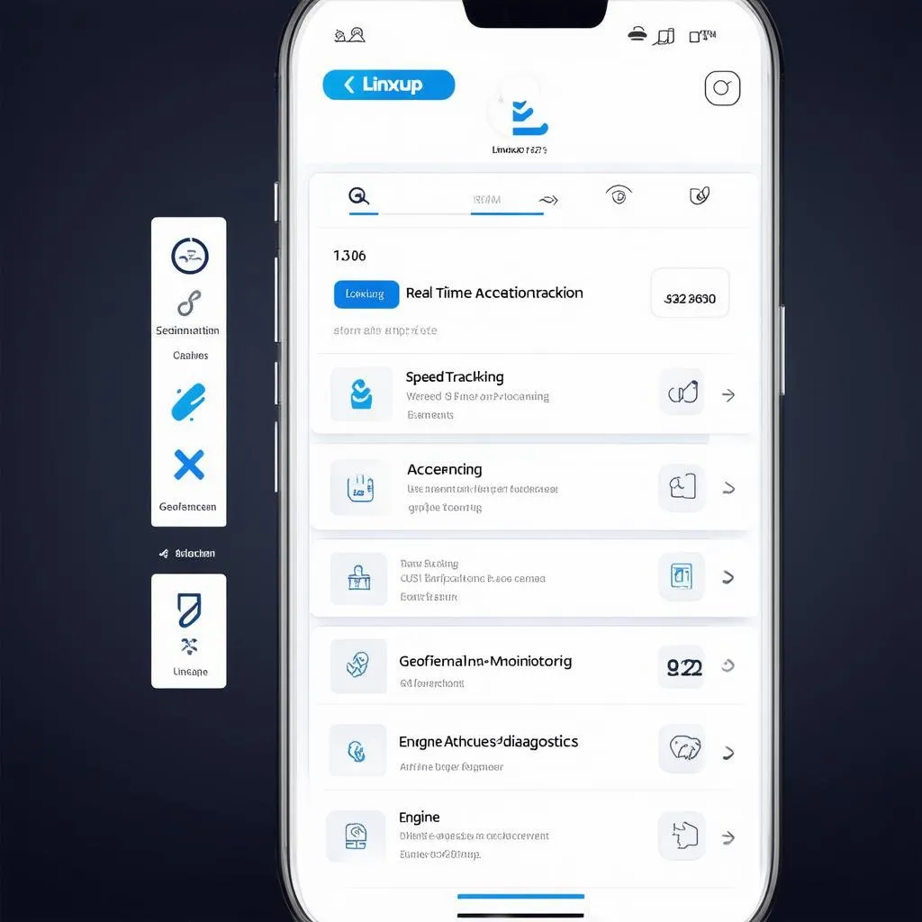 Linxup App Interface