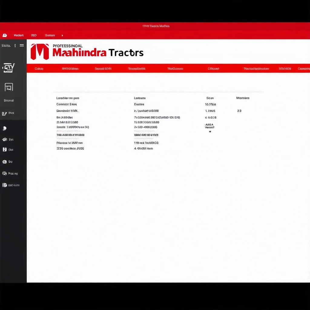 Mahindra Tractor OBD Scan Tool