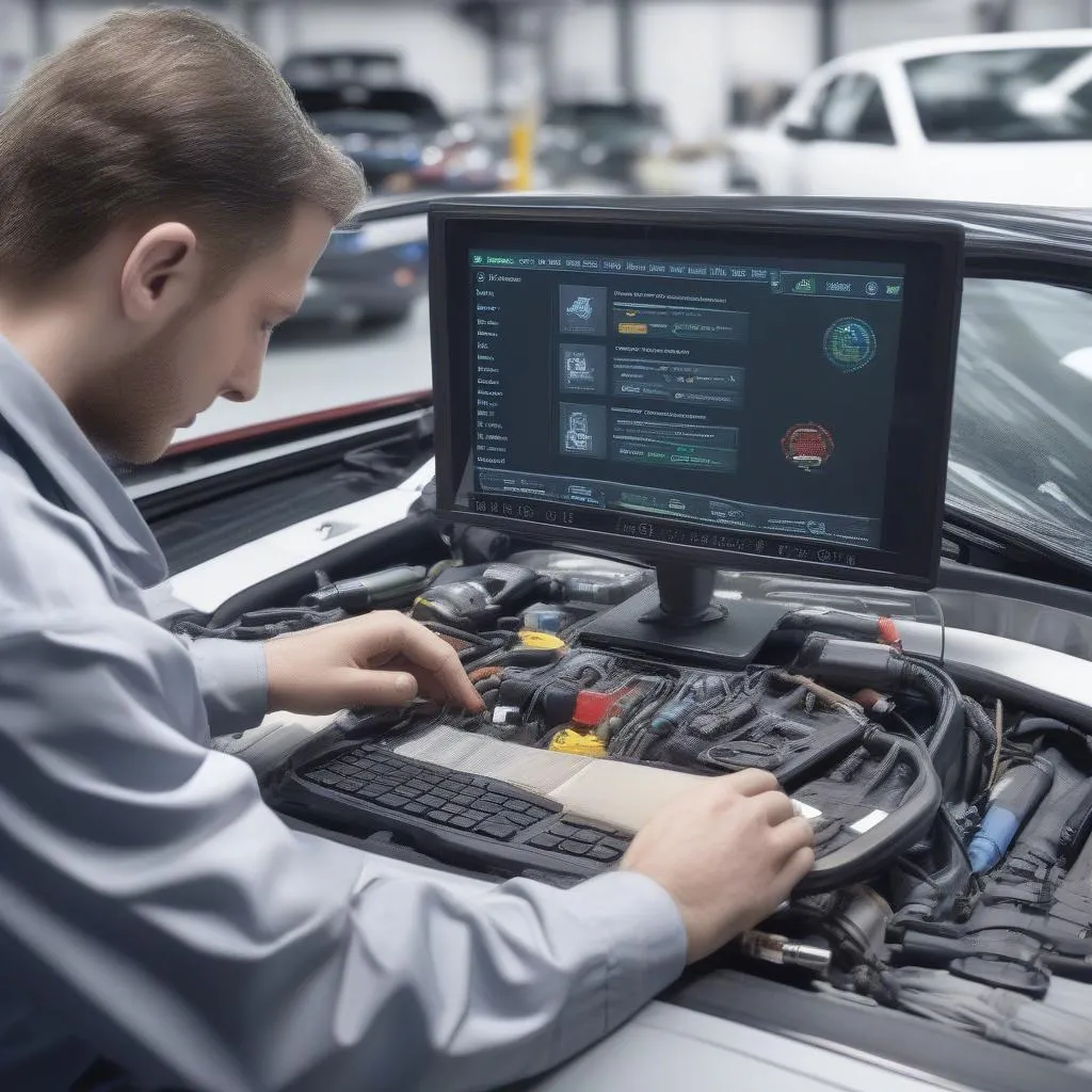 Dealer-level diagnostic tools for European cars