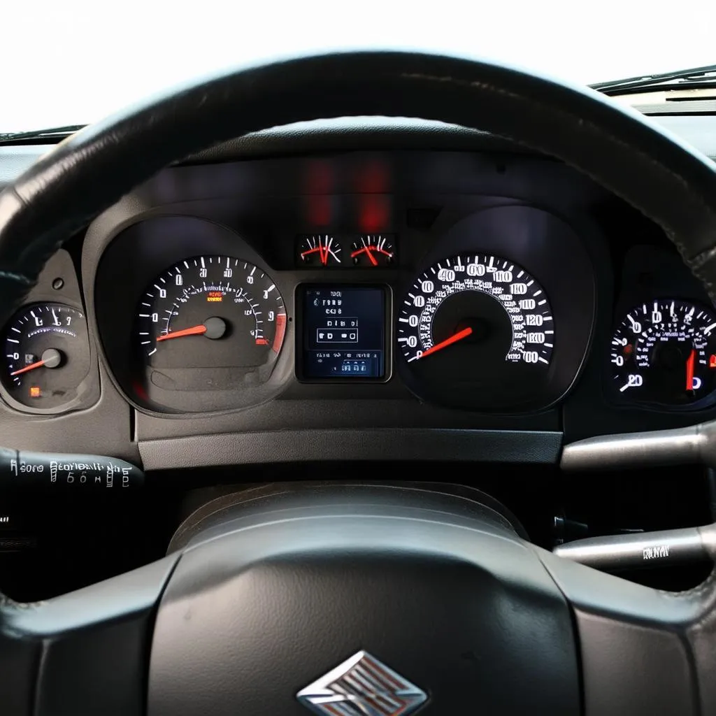 Maruti Omni Dashboard