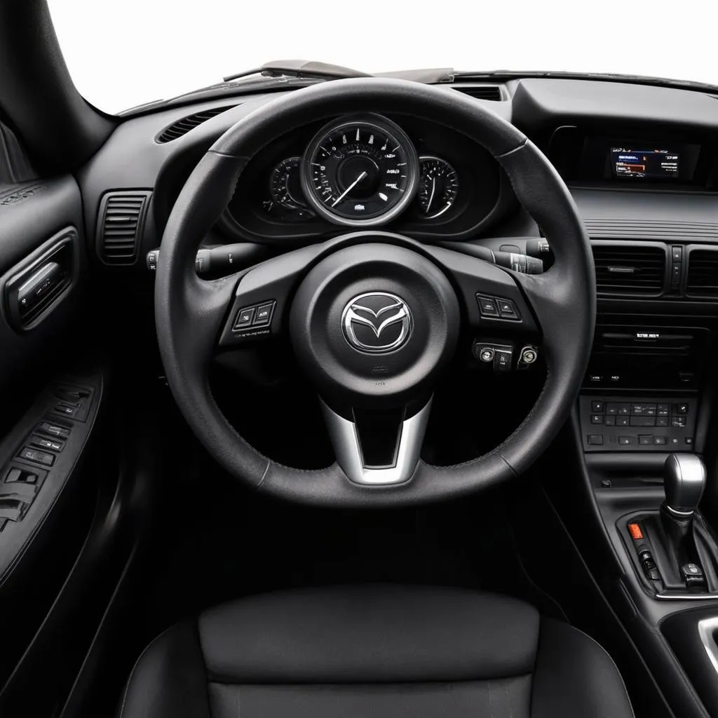 Mazda MX-5 Interior with OBD Port