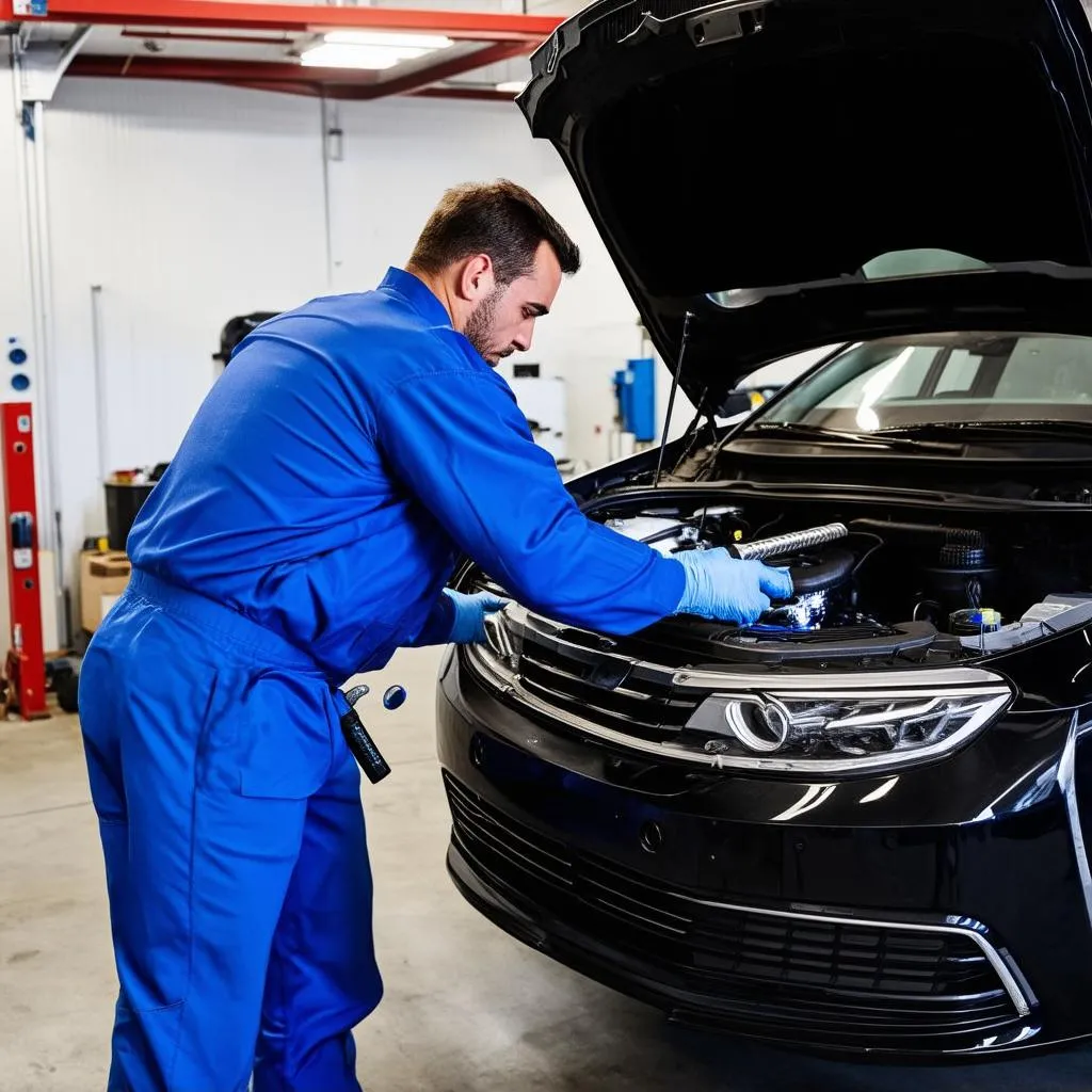 Car Engine Inspection