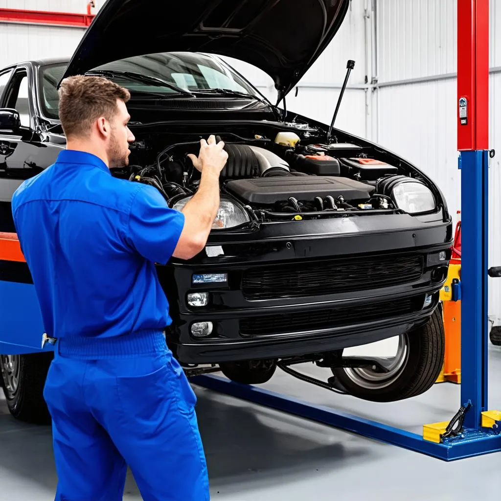 Car Mechanic Inspection