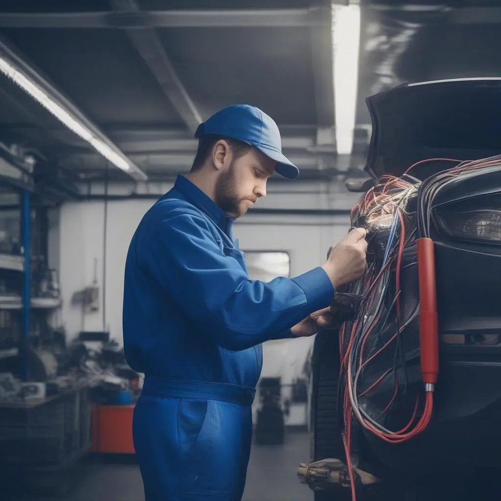 car repair shop