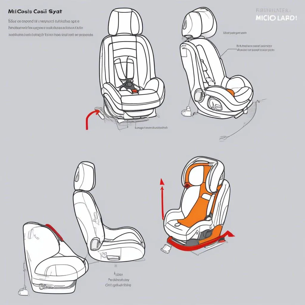 Maxi Cosi Mico 30 car seat installation guide