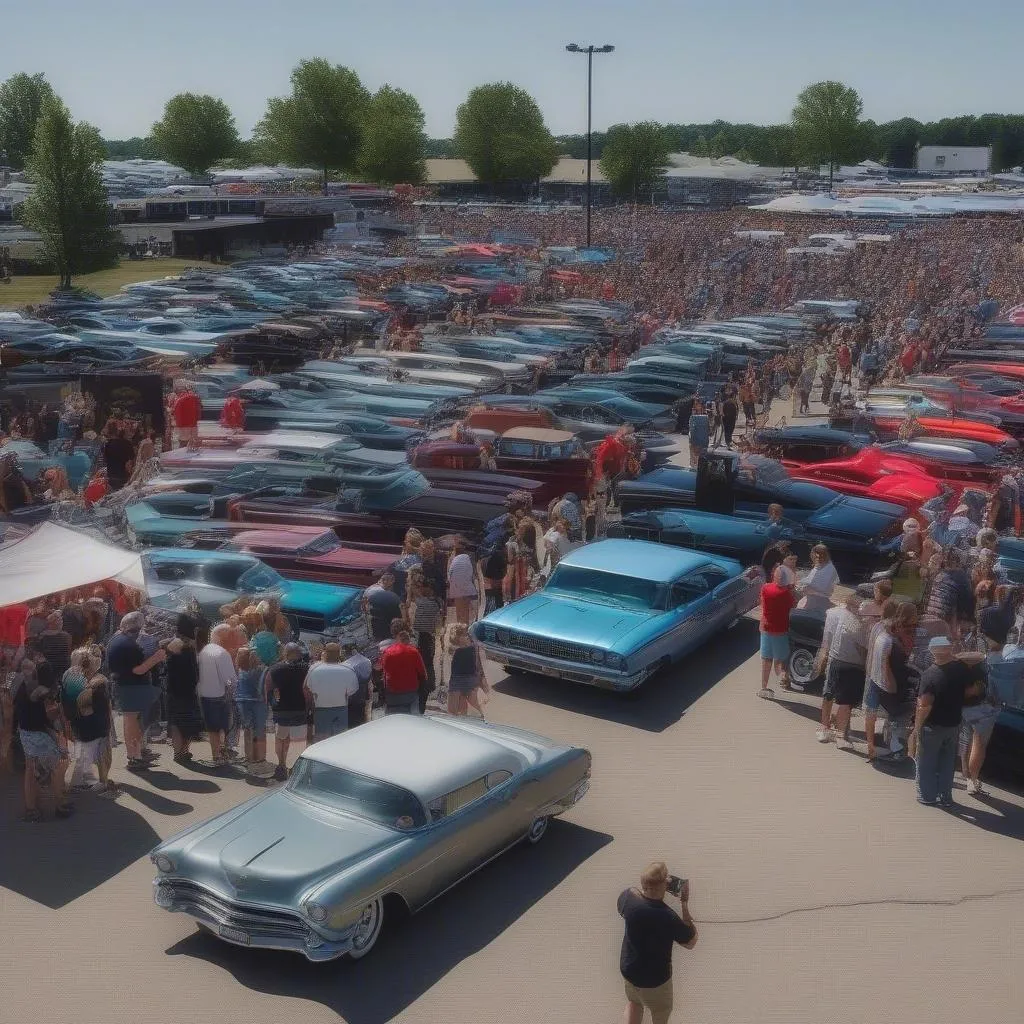 Car Show Crowd