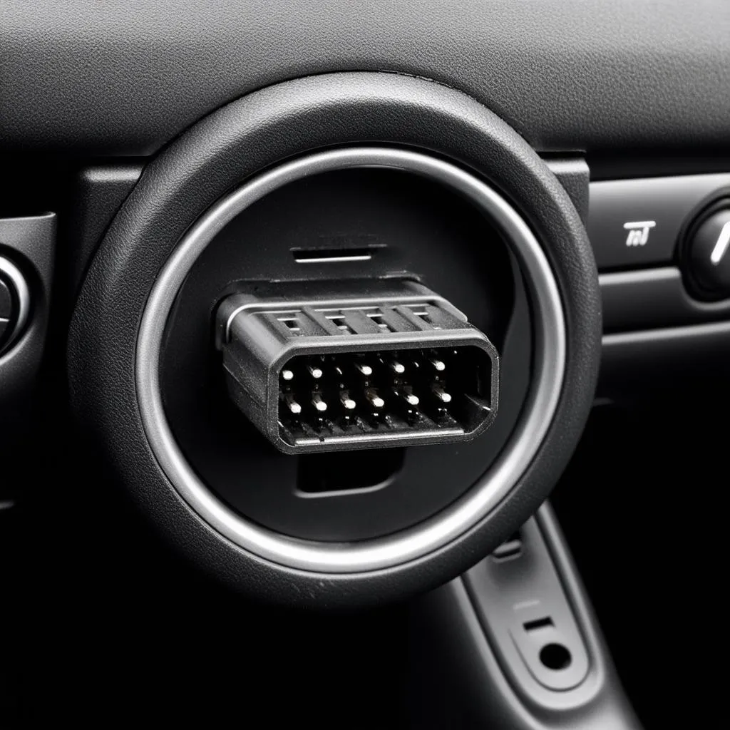 Where is the OBD Port in a 2013 Mini Cooper?