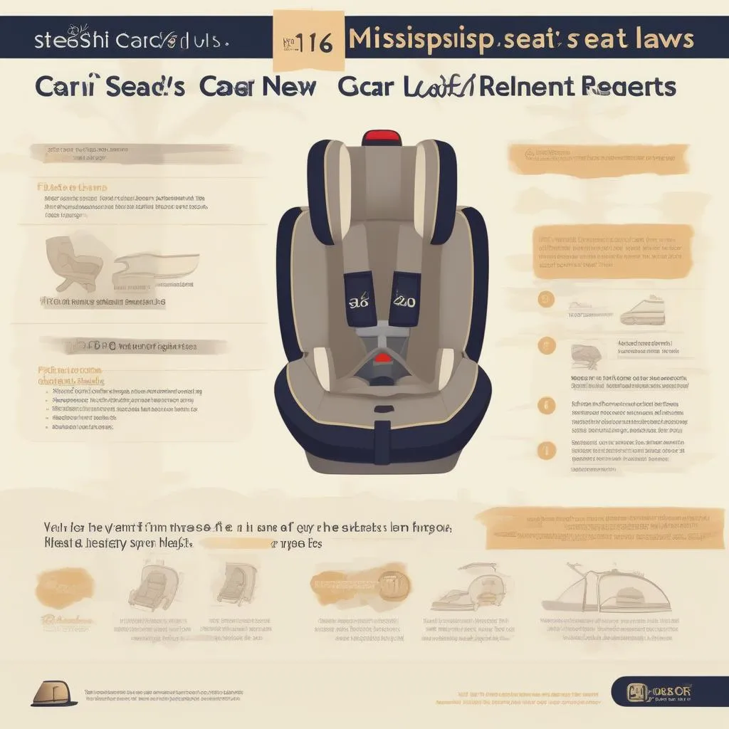 Mississippi Car Seat Laws: A Visual Guide