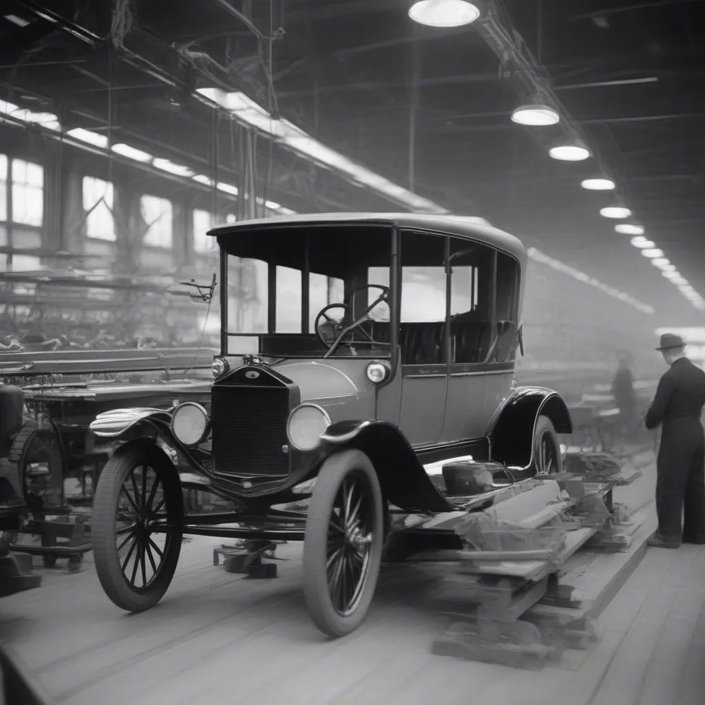 Ford Model T Assembly Line