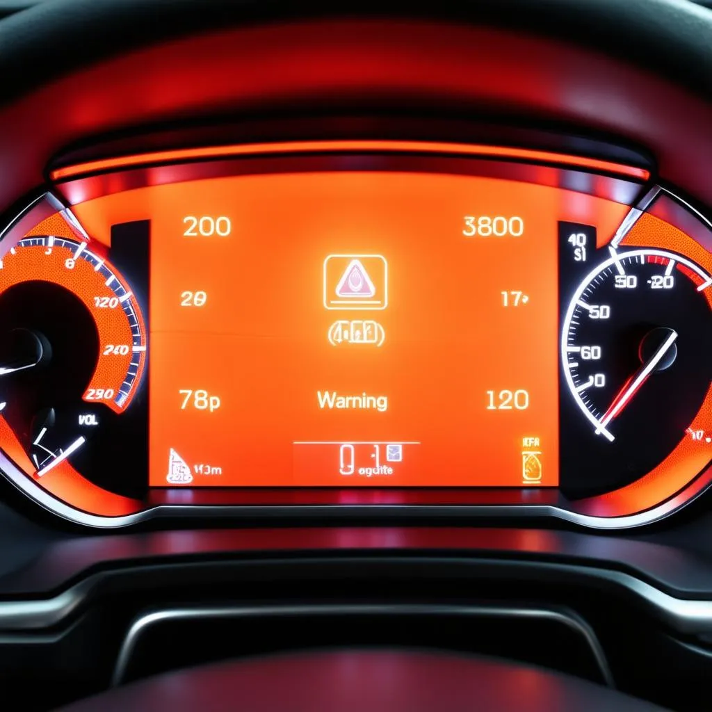 Modern Car Dashboard