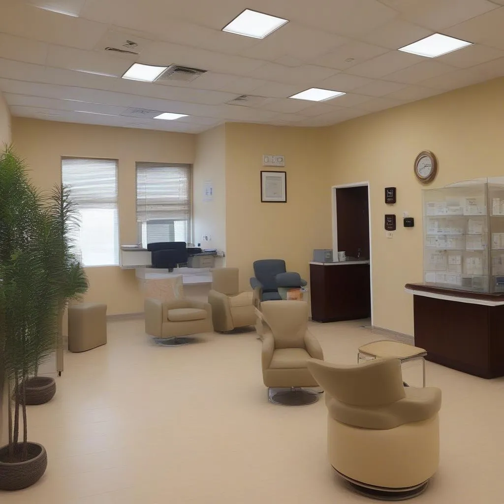 Moses Eye Care Clinic Interior