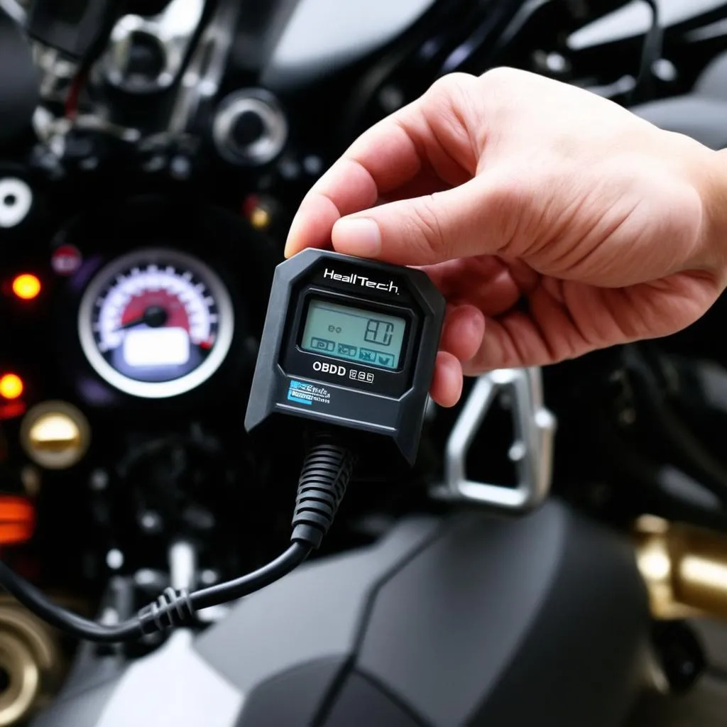 HealTech On-Board Diagnostic Tool OBD-H01: Your Key to Motorcycle Mastery