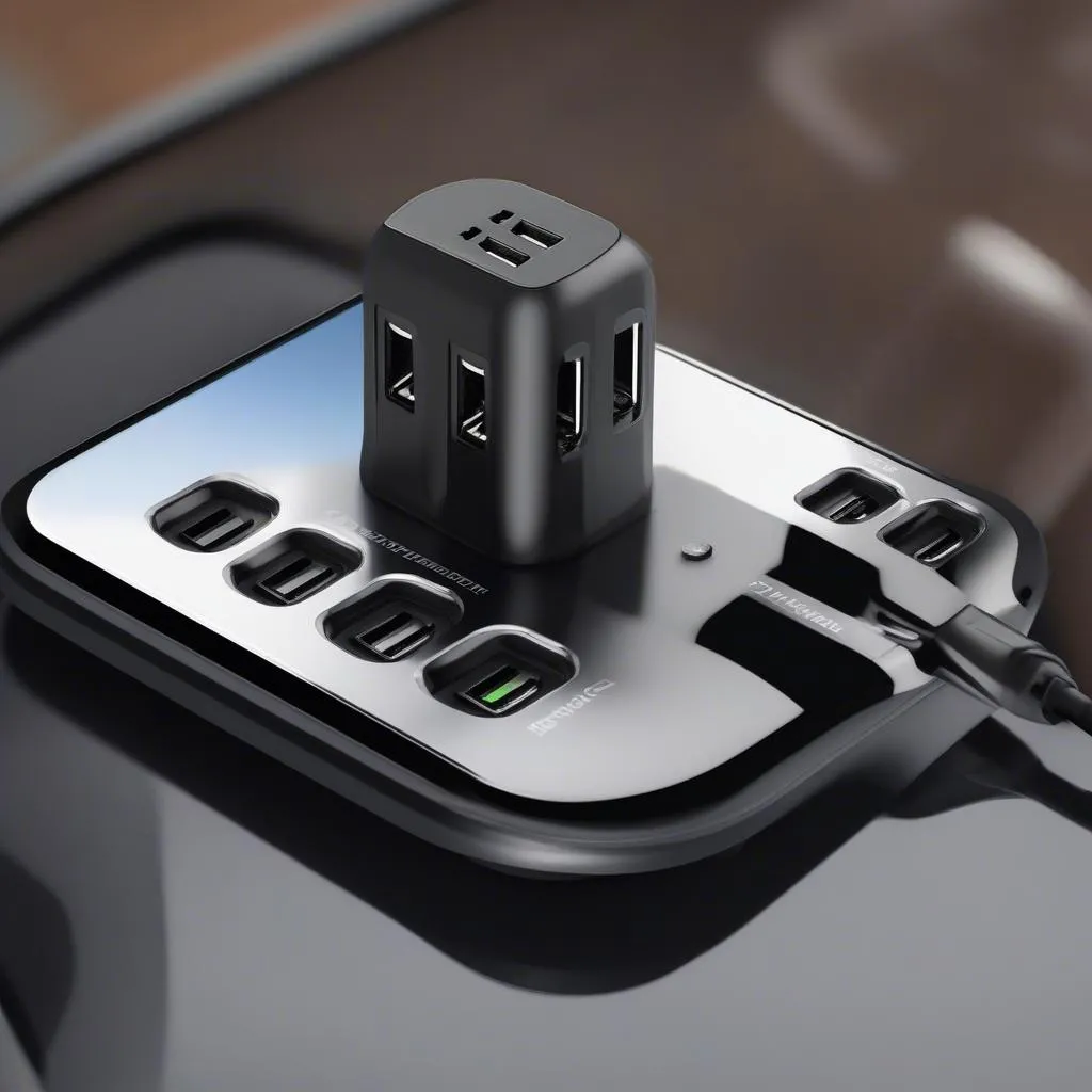 Multi-port Hypergear car charger