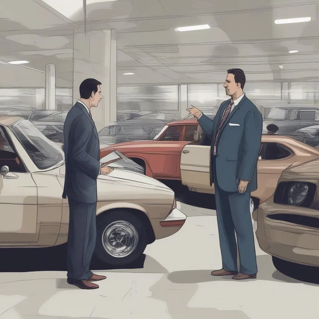 Negotiating a car price