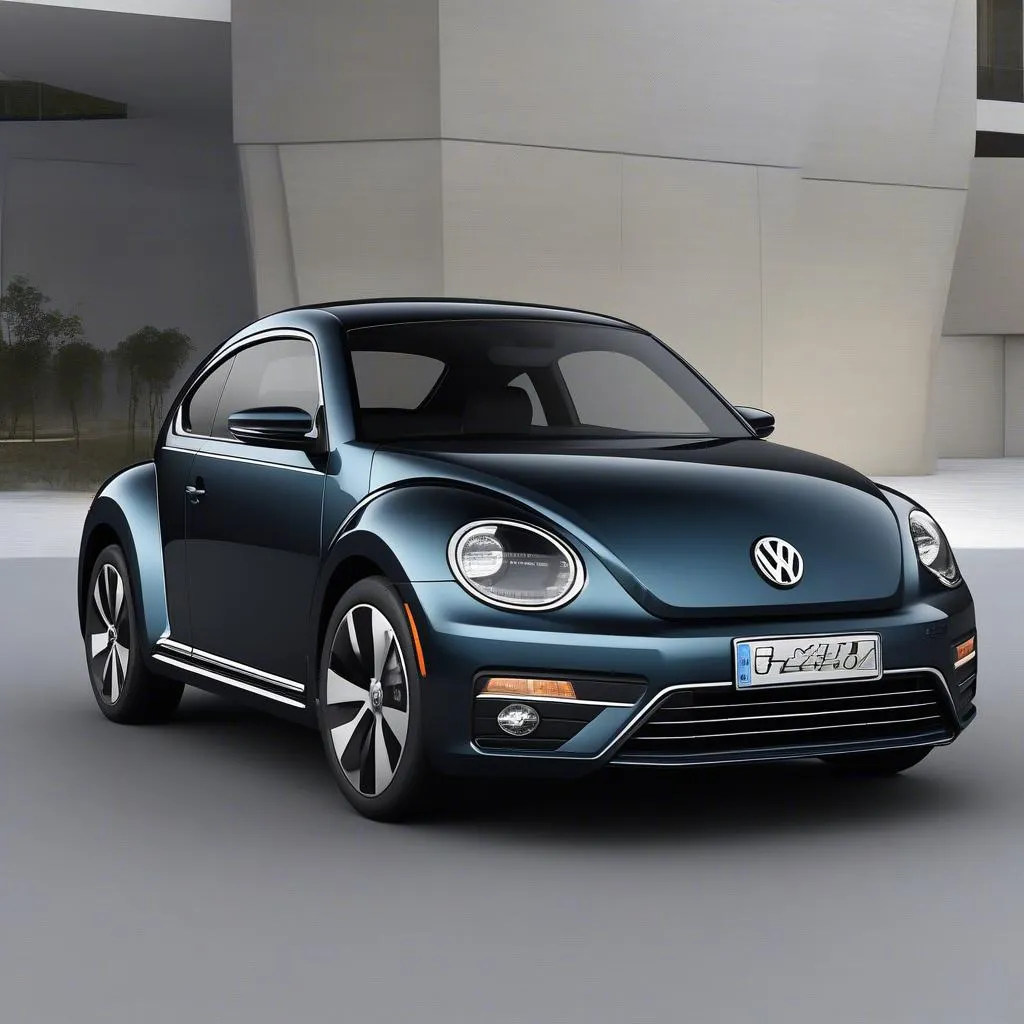 Modern Volkswagen Beetle